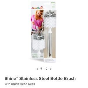 NWT Shine™ Stainless Steel Bottle Brush